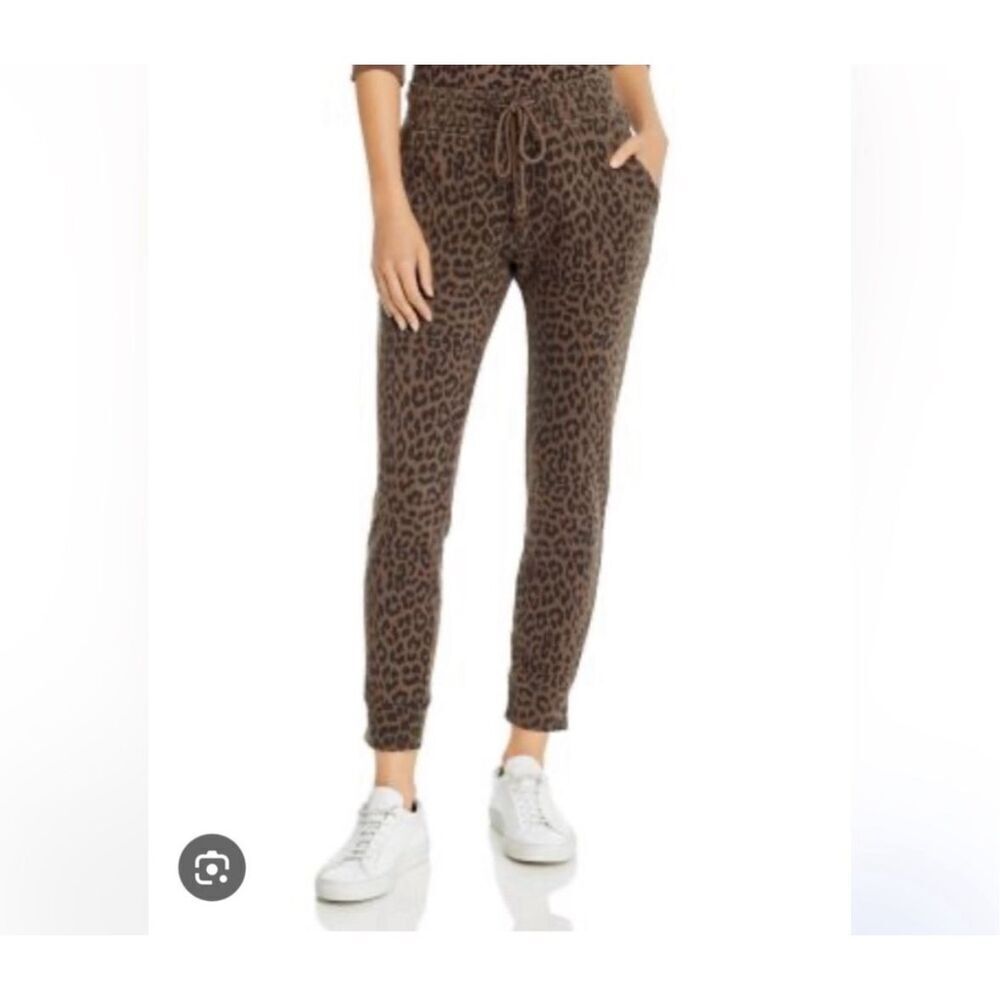 Pistola Alyssa leopard print drawstring loungewear S joggers